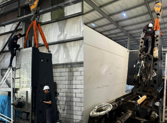 Machine installation & commissioning