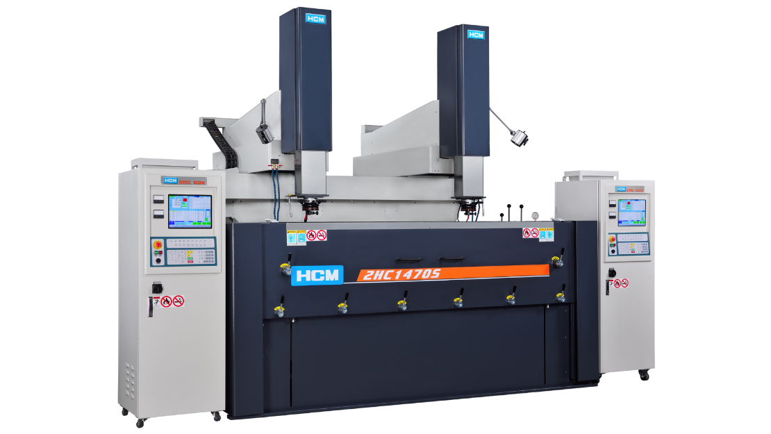 EDM Sinker CNC DOUBLE HEAD RAM TYPE 2HC1470S+E75