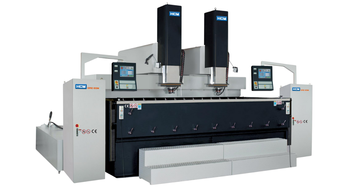  EDM Sinker CNC DOUBLE HEAD RAM TYPE 