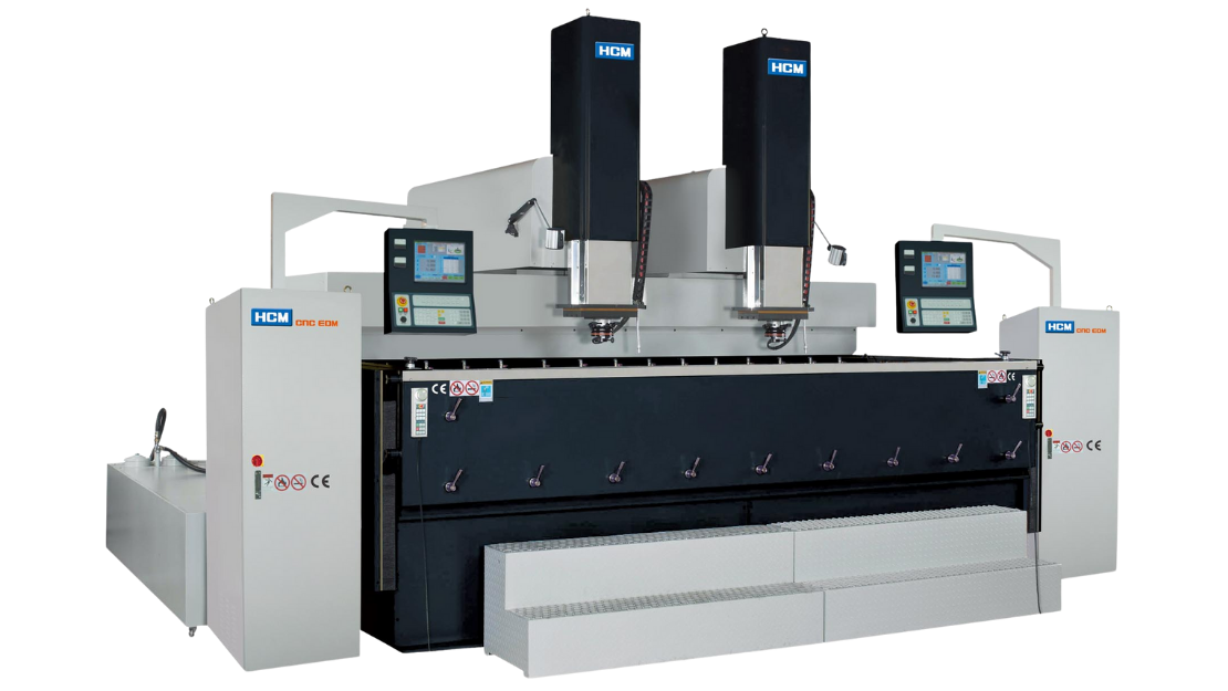 EDM Sinker CNC DOUBLE HEAD RAM TYPE 2HC3010+E150