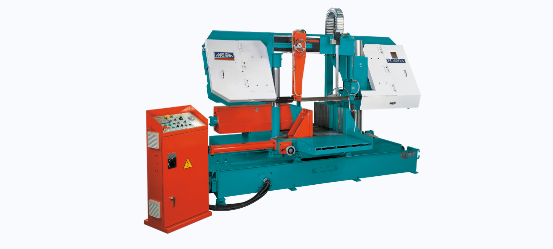 SEMI-AUTO DOUBLE COLUMN HEAVY DUTY AUTOMATIC HORIZONTAL BANDSAWS